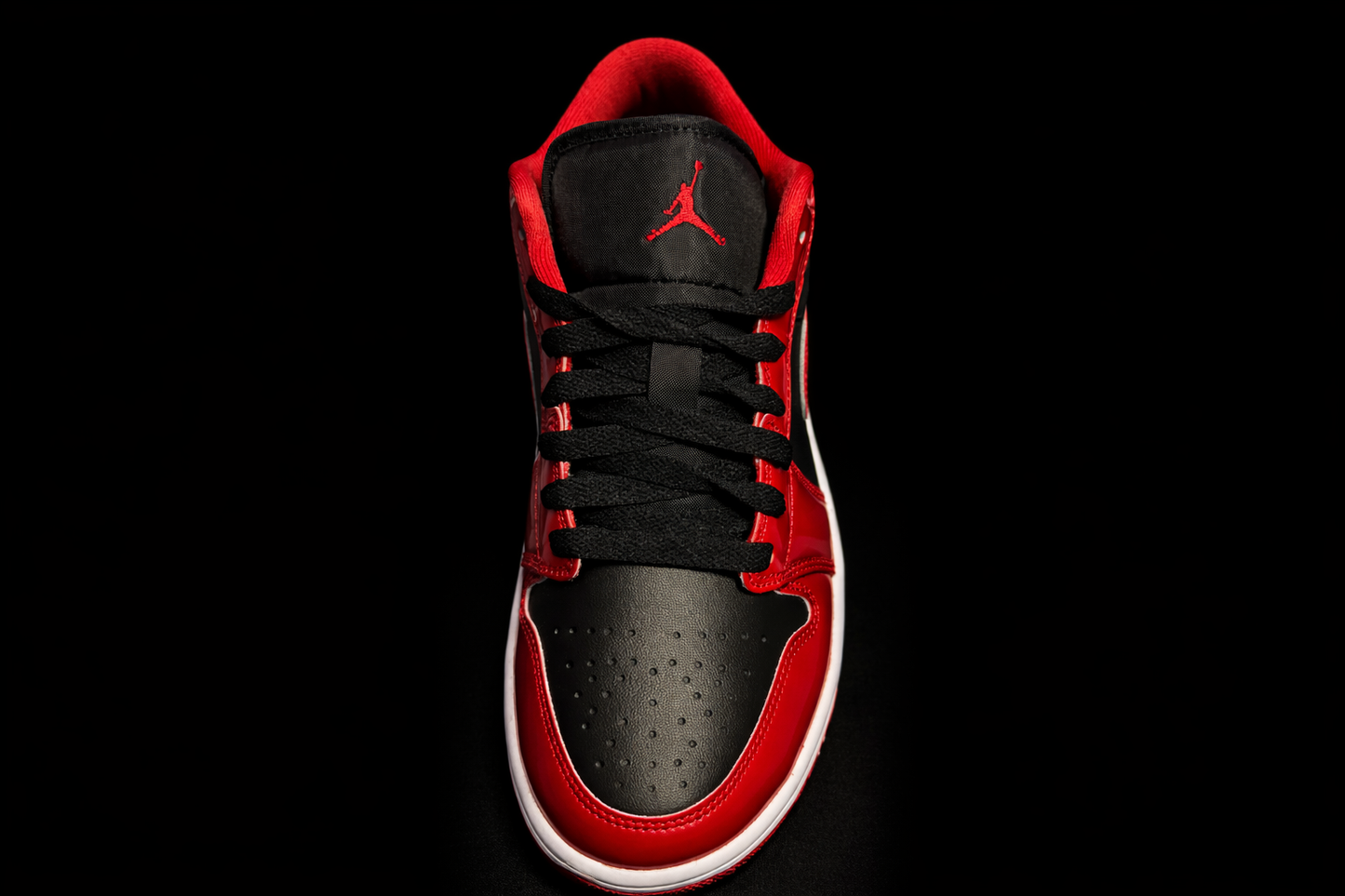 Jordan 1 Low Red & Black – Authentic